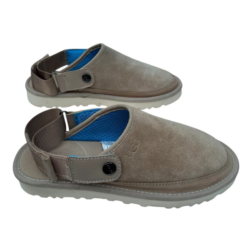 NWOT UGG Men's Goldencoast Clog Size 7 Color: Sand Lightweight Comfy - Picture 2 of 8